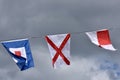 International maritime signal flags Royalty Free Stock Photo