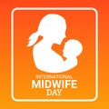 International Midwife Day Royalty Free Stock Photo