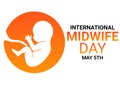 International Midwife Day Royalty Free Stock Photo