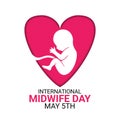 International Midwife Day Royalty Free Stock Photo