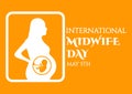 International Midwife Day Royalty Free Stock Photo