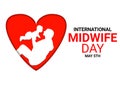 International Midwife Day Royalty Free Stock Photo