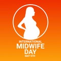 International Midwife Day Royalty Free Stock Photo