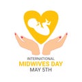 International Midwives Day Royalty Free Stock Photo