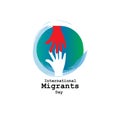 International Migrants Day Royalty Free Stock Photo