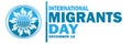 International Migrants Day