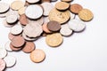 International mixed coins Royalty Free Stock Photo
