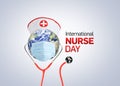 International nurse day. World nurse day concept