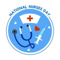 International Nurses Day, May 12. Healthcare and medical concept