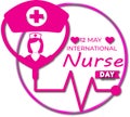 International Nurses Day, May 12. Healthcare and medical concept