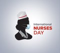 International nurses day. 12th May International Nurses Day.