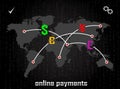 International online payments Royalty Free Stock Photo