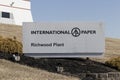 International Paper linerboard printing for box production location. International Paper is the largest paper and pulp company