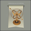 International Planetarium Day astrolabe