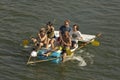 International Regatta in the baths in Dinant, Belgium.