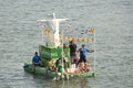 International Regatta in the baths in Dinant, Belgium.