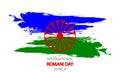 International Romani Day flag April 8