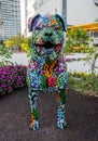 Cat and Dogs walkway just opened in Maurice A. Ferre Park in downtown of Miami