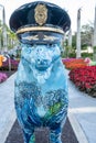 Cat and Dogs walkway just opened in Maurice A. Ferre Park in downtown of Miami