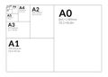 International A series paper size formats