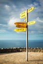 International signpost, Cape Reinga