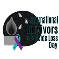 International Survivors of Suicide Loss Day, Idea for poster, banner, flyer or postcard