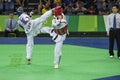 International Taekwondo Tournament in Rio - JPN vs CHN