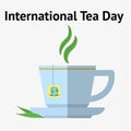 International Tea Day, december 15 Royalty Free Stock Photo