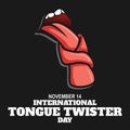 International Tongue Twister Day