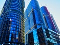 The International Towers, Modern Commercial Buildings, Baranagaroo, Sydney, Australia Royalty Free Stock Photo