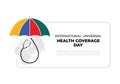 International universal health coverage day celebrated on december 12