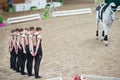 International Vaulting competition on June 16, 2017 in Pezinok, Slovakia Royalty Free Stock Photo