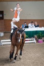 International Vaulting competition in Pezinok, Slovakia on June Royalty Free Stock Photo