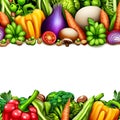 international vegan day celebration with decorative vegetables ai generated