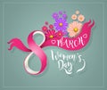 International Women Day 8 march Royalty Free Stock Photo