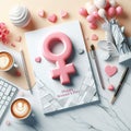 International Women\'s Day concept background
