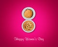 International women`s day concept. March 8 will be celebrated Women`s day in worldwide.