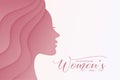 International womens day 8th march celebration background