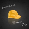 International workers day or May Day backgroundground Royalty Free Stock Photo