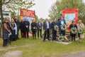 International Workers Memorial Day in St helens, Merseyside