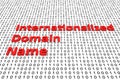 Internationalized domain name Royalty Free Stock Photo