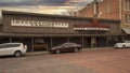 Internationally famous Cattlemen`s Steak House at the Forth Worth Stockyards in Texas.