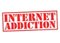INTERNET ADDICTION Royalty Free Stock Photo