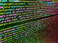 Internet app development and design. Mobile app developer. WWW software development. Developing programming and coding Royalty Free Stock Photo