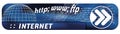 Internet banner Royalty Free Stock Photo