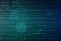Internet binary data code computing or transmission process,Internet data transmission, Royalty Free Stock Photo