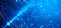 Digital Abstract technology background, futuristic background, cyberspace Concept Royalty Free Stock Photo