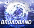 Internet broadband data technology Royalty Free Stock Photo