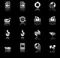 Internet browser and email icon set series