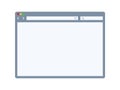 Internet browser template